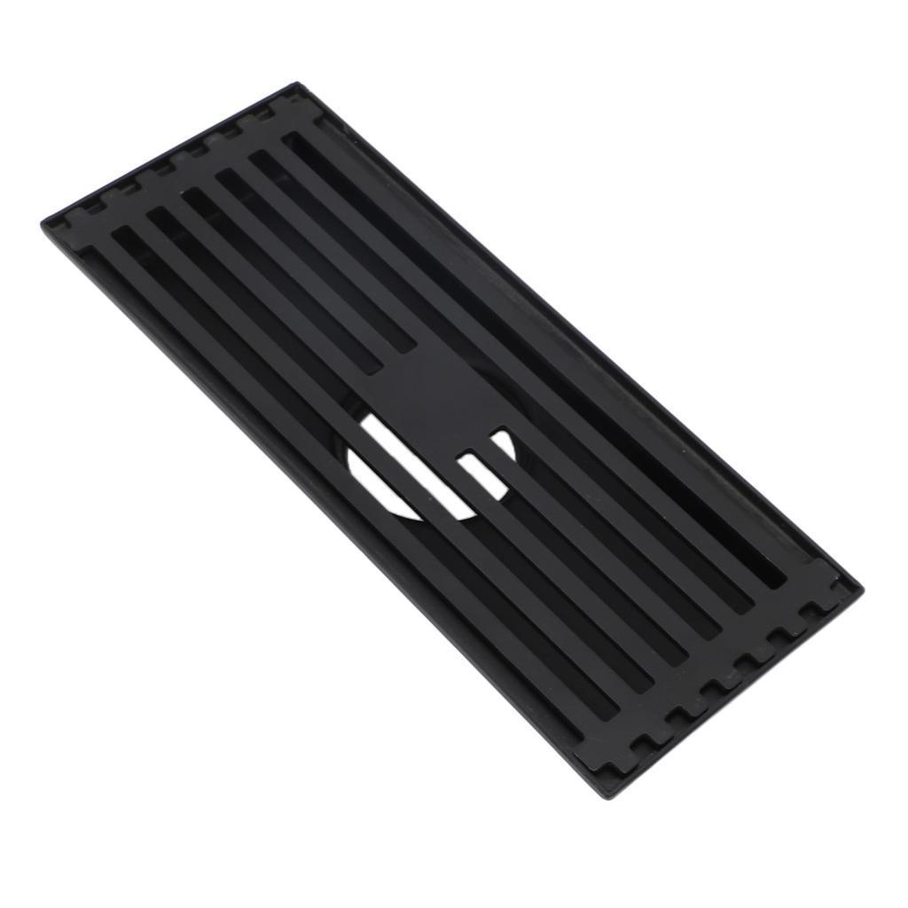 Linear Floor Drain Large Drainage Capacity Odor Blocking 304 Stainless Steel Rectangle Shower Floor Drain for Bathroom