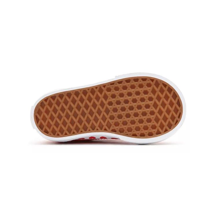 Vans Old Skool Series Comfortable Versatile Low-Top Walking Shoes Baby Shoes Red VN0A38JN30V