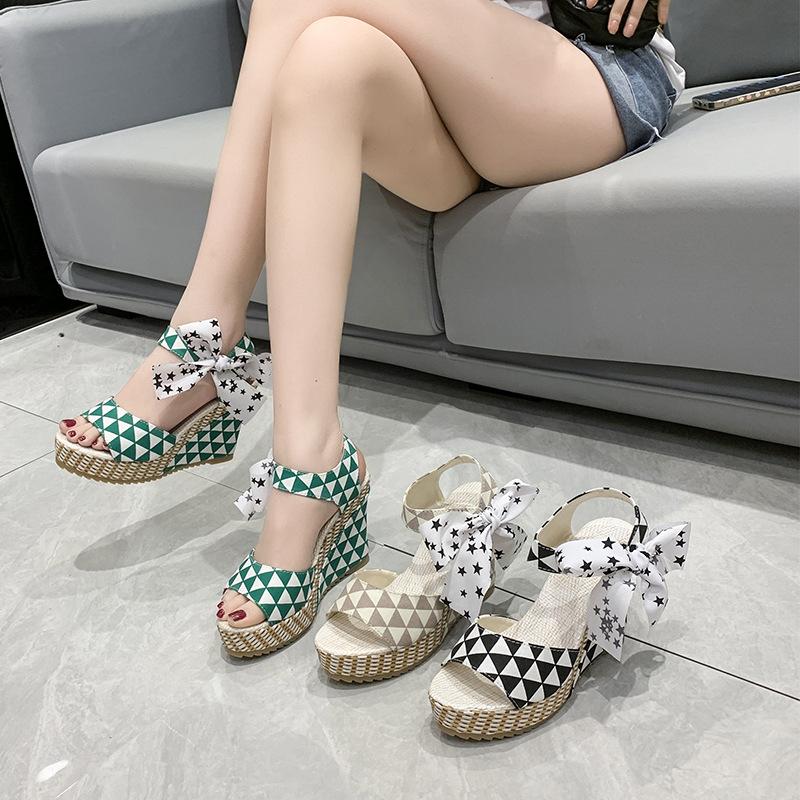 Womens Sandals Wedge Women's Chunky Heel Sandals - Platform Wedge Ankle Strap Dress Sandals For Summer Block Heel Sandals