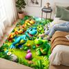 Dino Land Living Room Nonslip Area Rug Soft Carpet For Bedroom Game Playroom Sofa Office Home Decor Doormat Christmas Gift C9266
