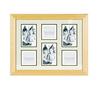 A.P.J. Plain Family Photo Frame with Mat, Natural, Taishi