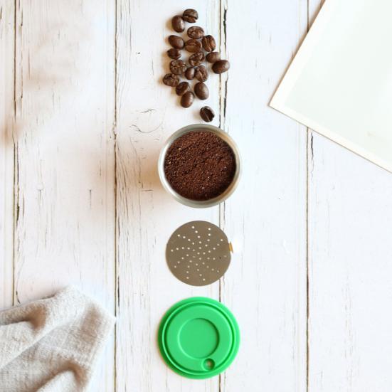 Nerezová opakovaně použitelná kávová kapsle Pod Filtr Náhrada pro Dolce Gusto