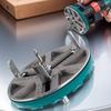 STONEGO Adjustable Universal Woodworking Hole Opener Plank Plasterboard Plastic Aluminum Hole Punching Tool Hole Opening Drill
