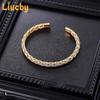 Jewelry Sets Titanium Steel Bracelet Wristband Crown Layered Bracelet Fashionable Light Luxury Accessory Half Chain Wholesale