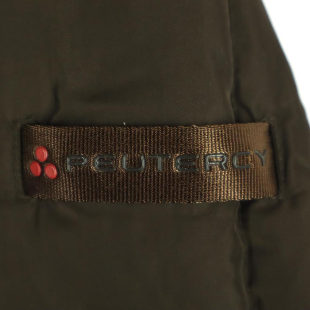 Beauty Products PEUTEREY With Hood Down Jacket M Brown Men's Used