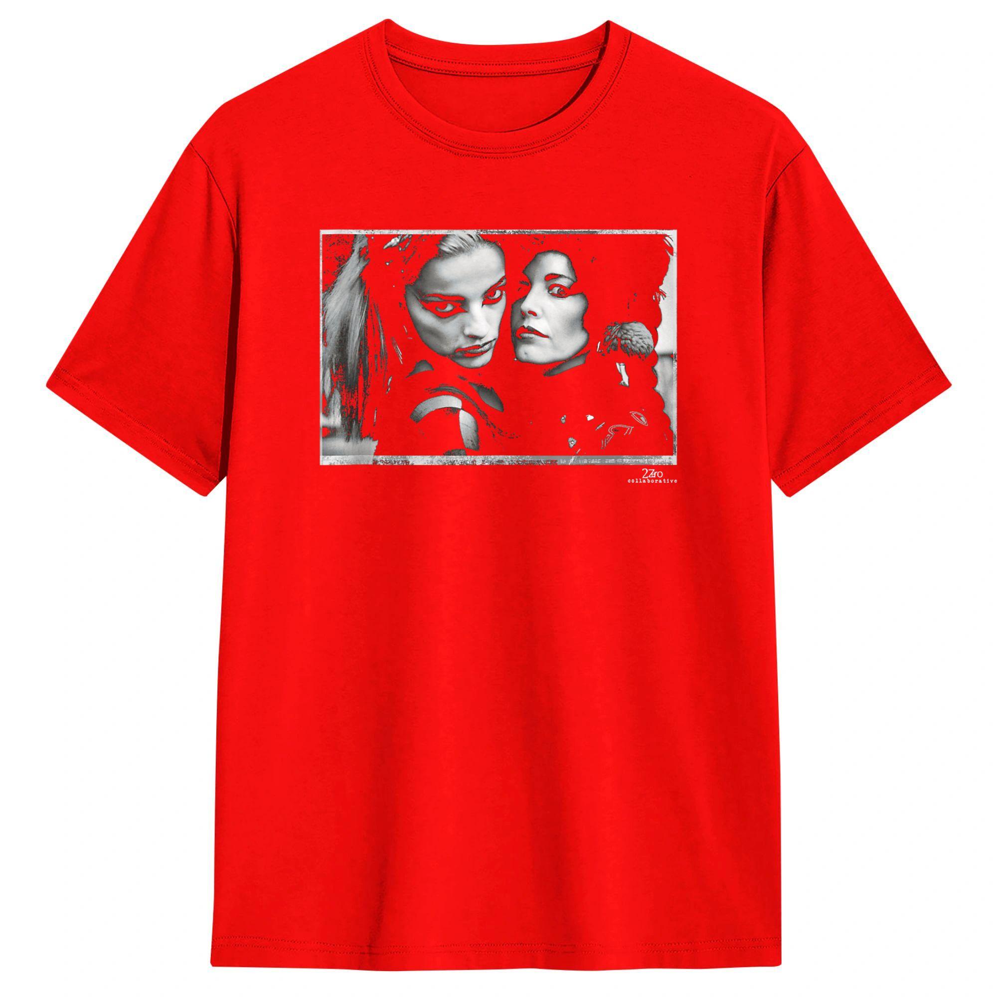 

Singers Lene Lovich Nina Hagen by Phil Nicholls Cotton T Shirt For Unisex Summer Funny TShirts Hipster Tee Shirt Oversized Tops S