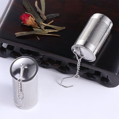 Resistance Stainless Steel Cylindrical Multifunctional Hanging Type Tea Filter Tea Leak Tea Infuser Seasoning Filter