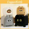 Plush Square Cat Toy Stuffed Animal Doll Cartoon Bedroom Decoration Kids Gift