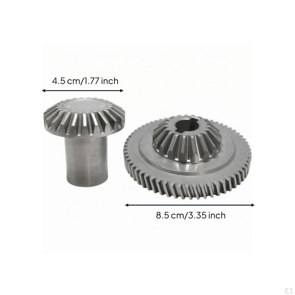 Stand Mixer Gear Hub Machined Metal Replacement Set Toothed Drive