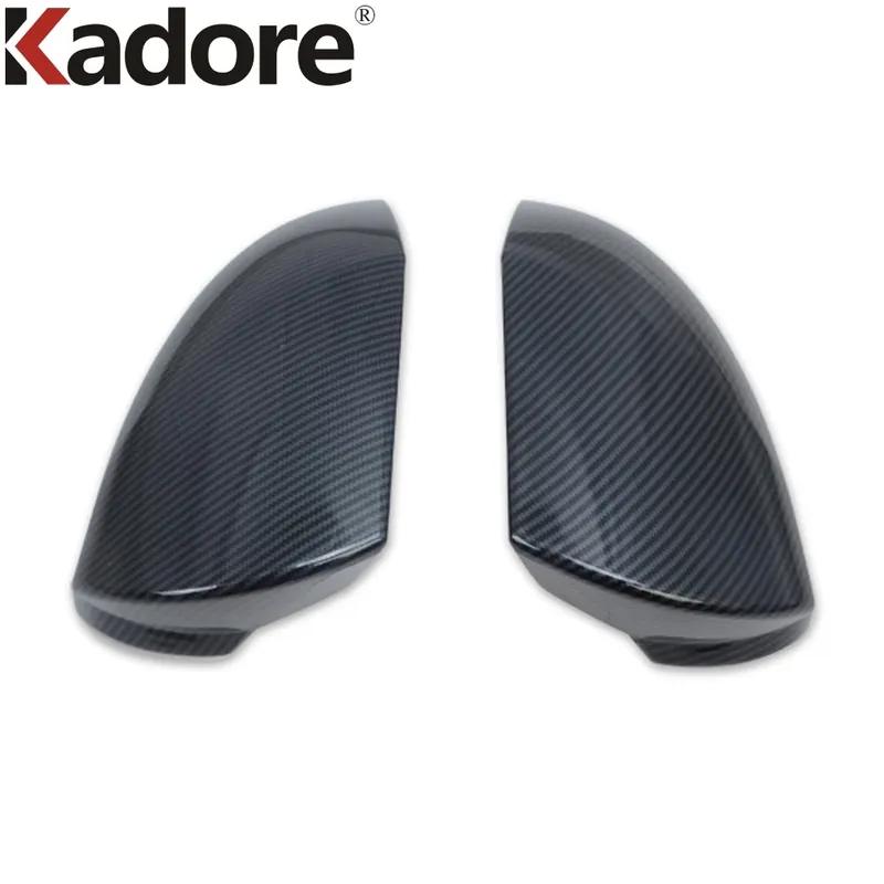 Rearview Mirror Cover Trim For Hyundai Elantra Avante    Carbon Fiber Car Side Wing Mirrors Cap Overlay Accessories