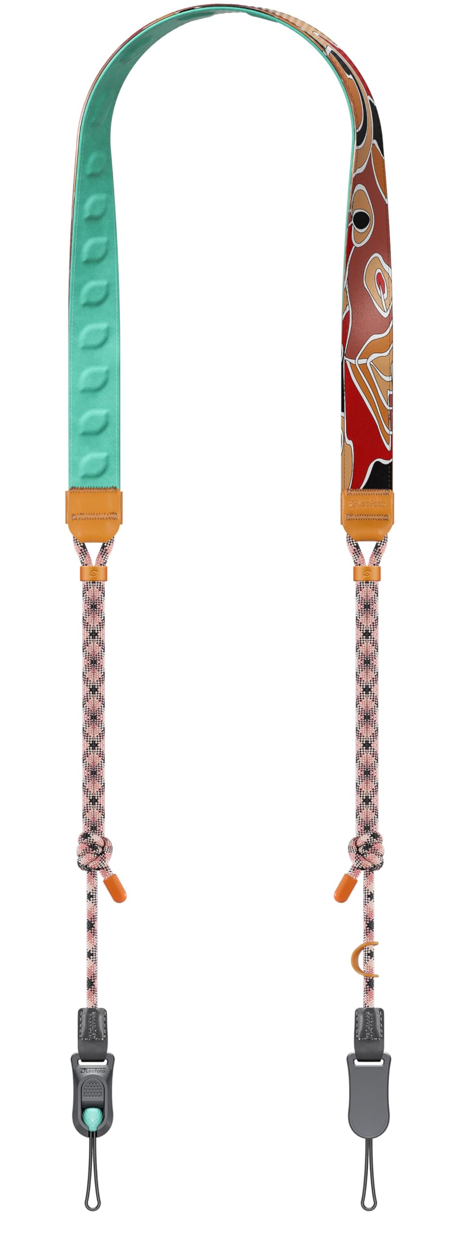 

Series Camera Durable and Lightweight Available in 6 Shoulder Neck Compatible with SLR and Mirrorless Cameras Red [leofoto] L-CS-204 (RM) Strap,