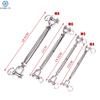 1Pc European Closed Body Swage Turnbuckle Stainless Steel 316 M5 M6 M8 Heavy Duty Stainless Turn buckle