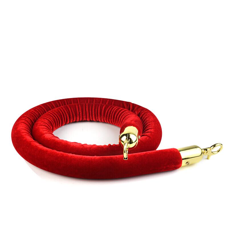 Crowd Control Stanchion Post and Accessories Red Velvet Rope