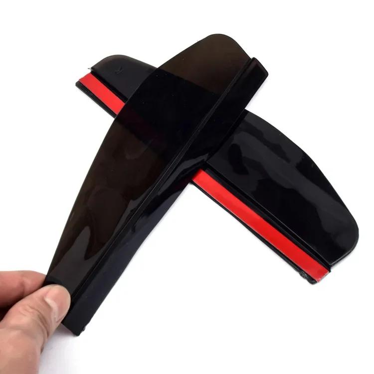 2pcs Car Rearview Mirror Rain Eyebrow Protector Rain Cover Car Rearview Mirror Sun Visor Shade Rain Shield Eyebrow Universal