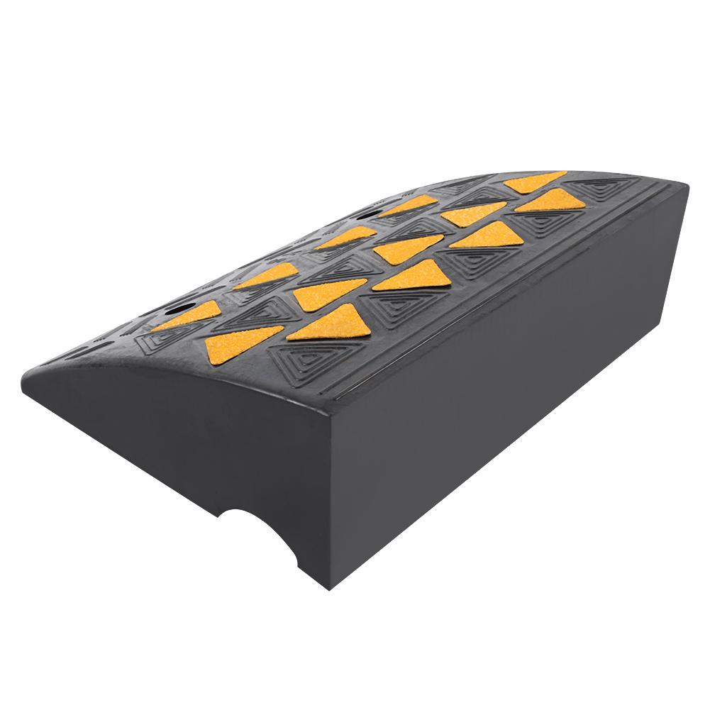 2 stücke Heavy Duty Gummi Bordstein Rampen Auffahrt Schwelle Rampe für Auto Fahrzeug Motorrad Rollstuhl
