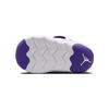 Air Jordan 23/7 TD Purple Venom Baby Sneakers Medium-Silver White DQ9294-500