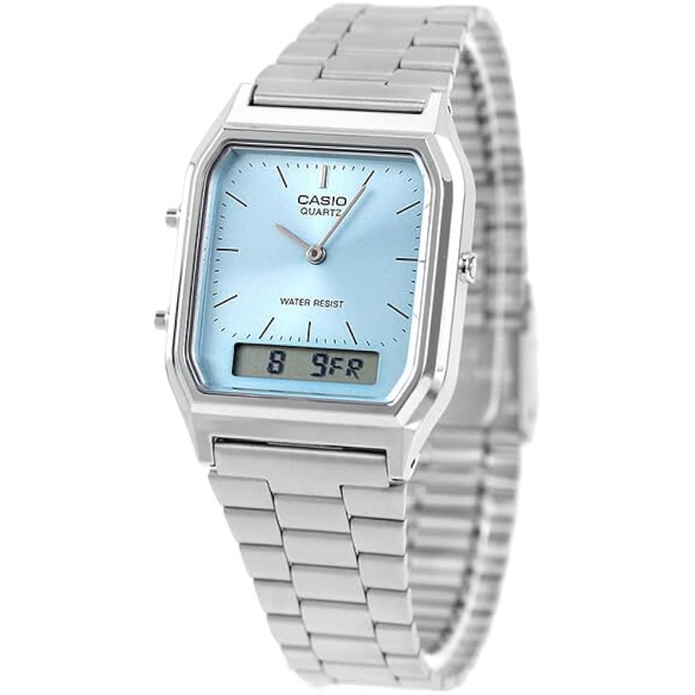 

[Casio] Casio AQ-230A-2A1MQY Casio Classic Chipka Quartz Men s and Women s Watch [Parallel Imported]