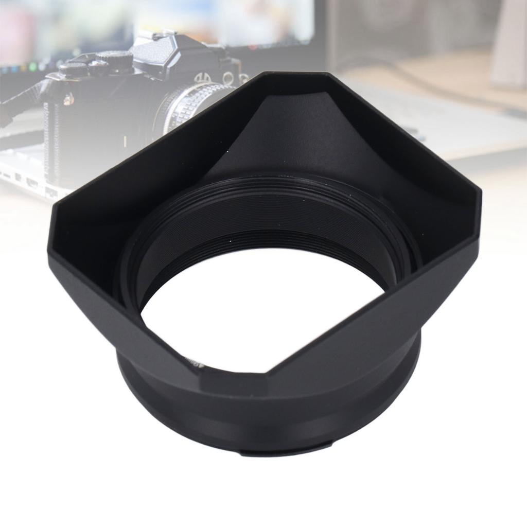Lens Hood   Retro Digital Camera Lens Hood Shade for    0 Series for 49mm Filters