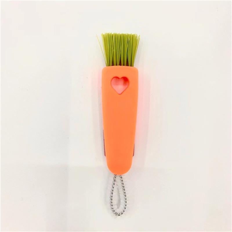 

Кухонные принадлежности для уборки Щетка в форме морковки может очистить всю бутылку Тонкая уплотнительная щетка для стыков и зазоров