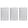 Furniture Connectors Fixing Piece Repair Plate Corner Brackets Furniture Flat Mending 4 Holes Connecting Fasteners