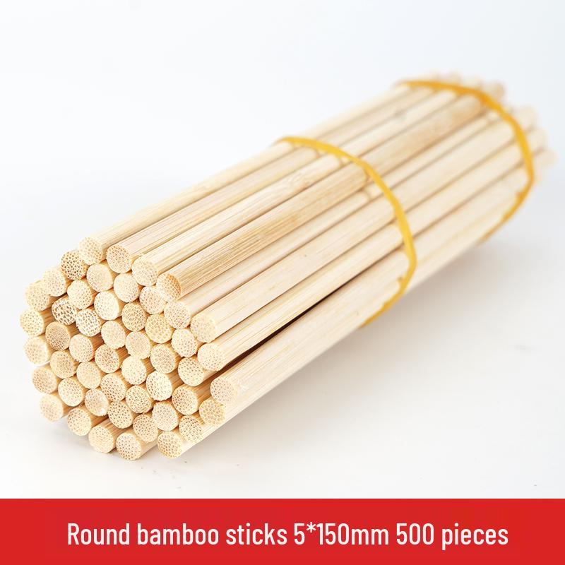 Bamboo and Wooden Craft Sticks: DIY Model Strips and Slices