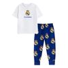Boys Crest Short-Sleeved Long Pyjama Set