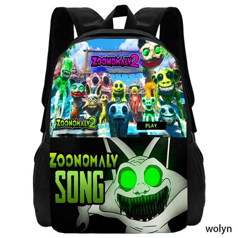 Zoonomaly школьный рюкзак с рисунком из мультфильма, легкий школьный рюкзак Mochila, детские рюкзаки, сумки для девочек, рюкзак для школьников 15inches