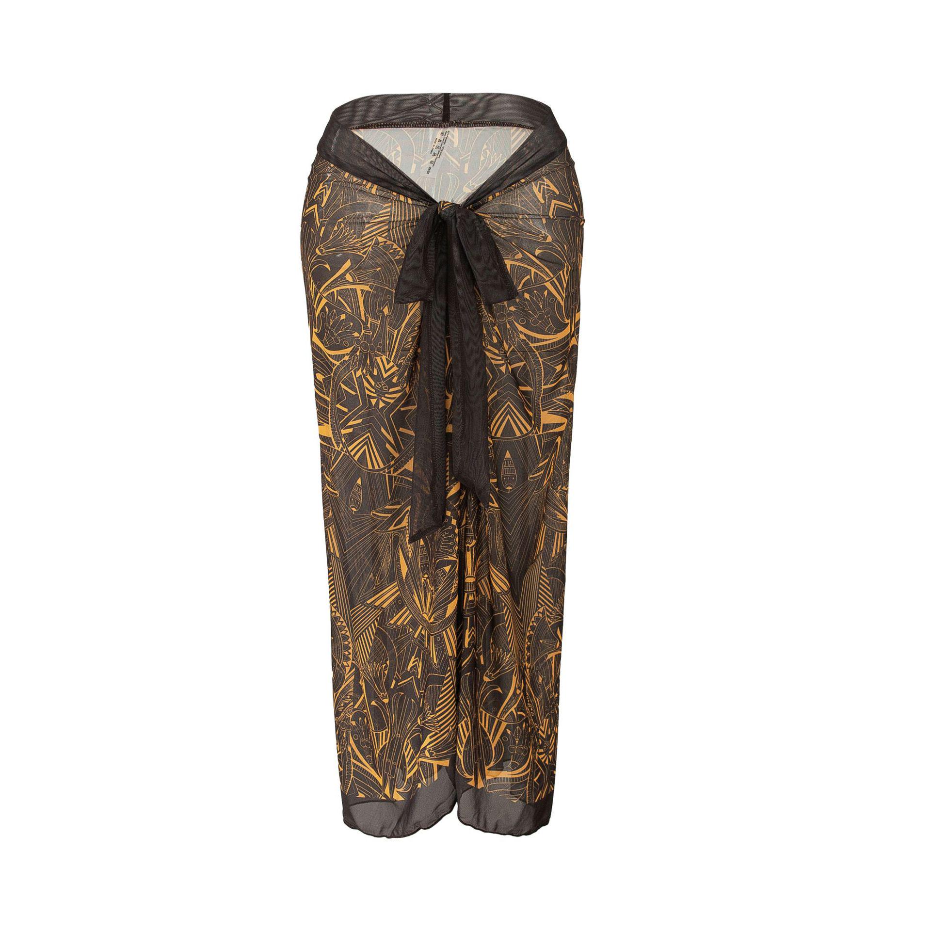 

Европейский и американский купальник из сетки на шнурке + комплект юбки: Сексуальное купальное бикини для похудения для женщин One Size