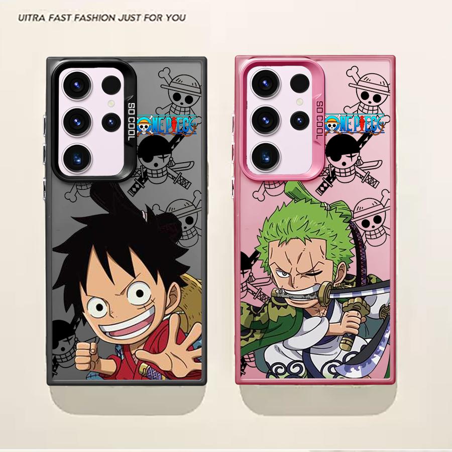One Anime P-Piece Phone Case for Samsung Galaxy S23 S24 S25 Ultra S20 S22 S23 FE Note 20 Ultra S21 Plus S20 S24FE Cover