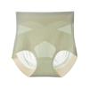Women S High Waisted Tummy Control Butt Lift Ice Silk Briefs Large Size