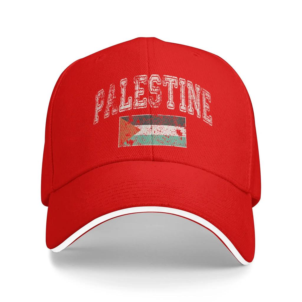 Flag Palestinian Casual Baseball Cap Summer  Trucker Hat Sun Visor Tennis Skate Snapback Cap Women Men Baseball Caps