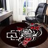 1PC RAMMSTEIN Office Round Rug - Perfect for Office or Study Decor, Non-Slip Backing, Decorative Floor Mat Yy250916046