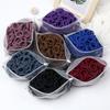 200PCS/Set Elastic Kids Basic Hair Bands Tie 3cm Dark Colors Headwear Don't Hurt Hair Headband Hair Accessories Holder