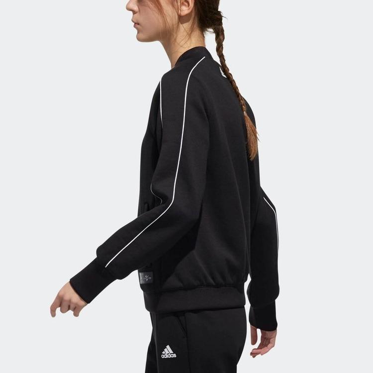 Adidas CNY Jacket Knit Bomber Unisex Outerwear Black EA2095