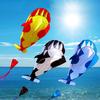 LIXADA 3D Killer Whale Sky Kite, Lightweight and Durable, Perfect for Paper Kite Flying, Outdoor Activities, Beaches, Parks, Kids Toys, and Gifts