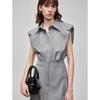 ELLE Retro Fly Sleeve Commuter Dress