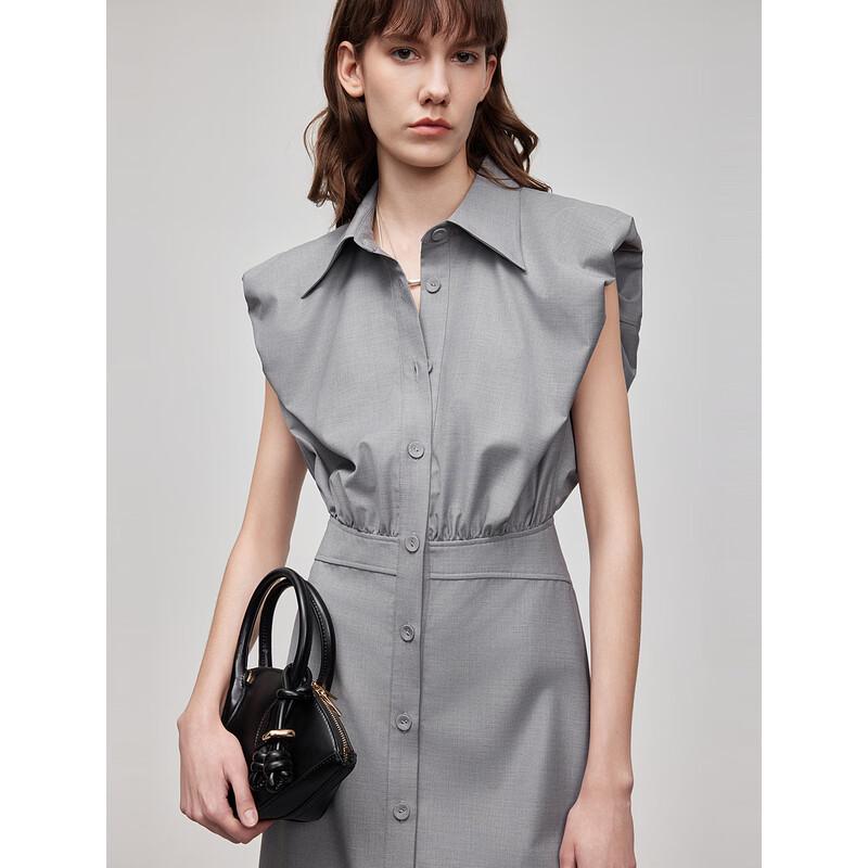 ELLE Retro Fly Sleeve Commuter Dress