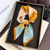 Natural Silk Scarf Women Neck Pashmina Kerchief Foulard Female Bandana Scarves Hijab Shawl Wraps Square Headkerchief