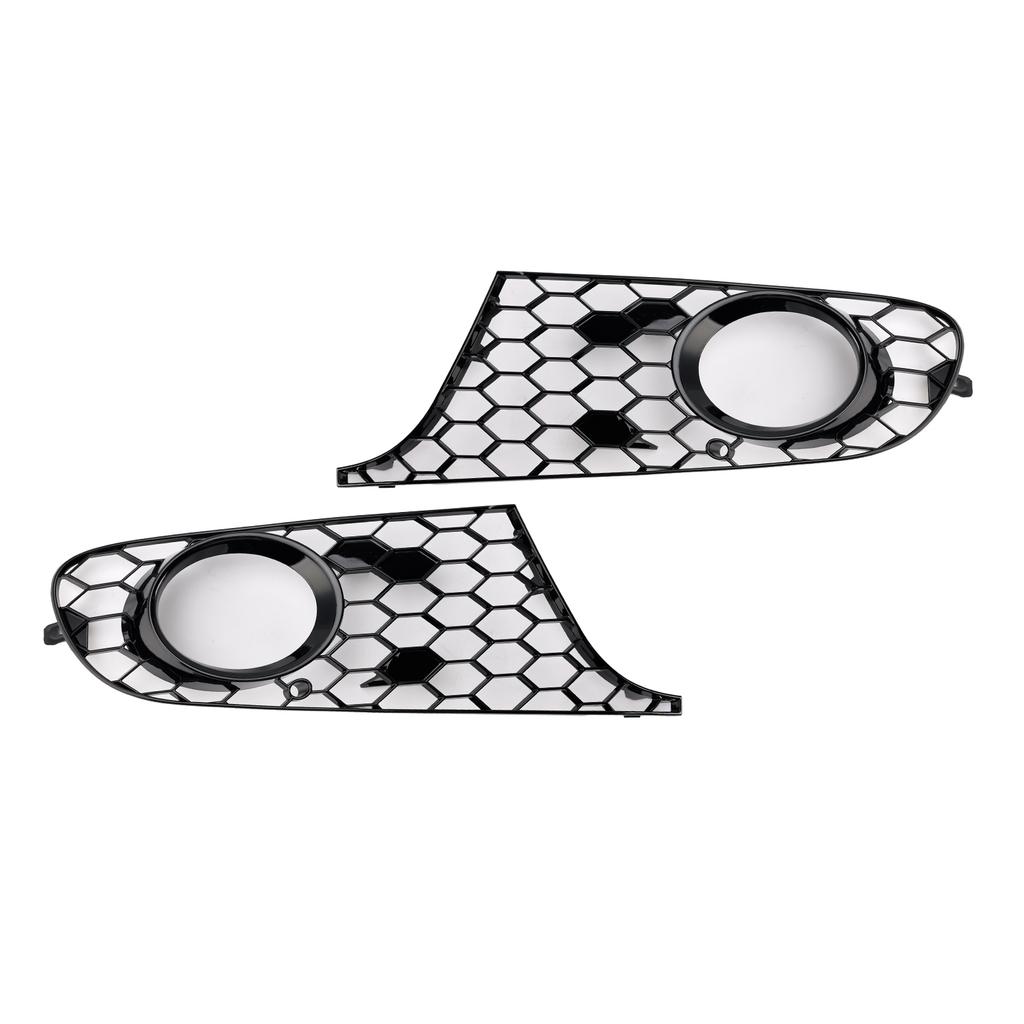 2PCS Fog Light Cover Grille Grill 5K0853665 Fit for VW MK6 Golf Jetta 2009-2013