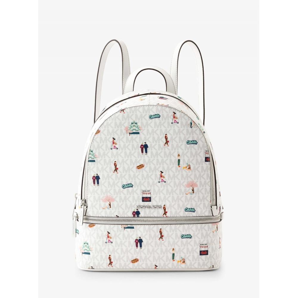 

Michael Kors [japan Limited] Osaka Rhea Backpack Medium Mk Signature 35s5srab2n1999 Optical White F