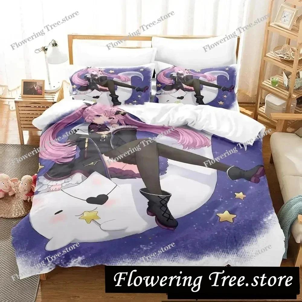 Anime Nyatasha Nyanners Bedding Set Boys Girls Twin Queen King Size Duvet Cover Pillowcase Bed boys Adult Home Textileextile