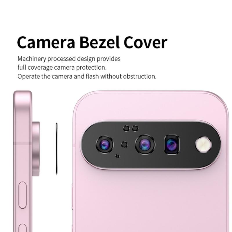 Shock Resistant Aluminum Lens Protector Not Fingerprint Coating Thin Metal Camera Guard For Pixel 10 Models Use
