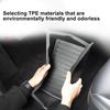 Boîte de rangement sous le siège de voiture pour Tesla modèle Y, grande capacité, TPE, tiroir de siège avant, bac caché, conteneur, accessoires d'intérieur de voiture