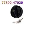 Gas Cap Locking Gas Fuel Tank Cap with Key 77300-47020 10504 For Toyota For Nissan For Chevrolet/Chevy For Honda For Jeep