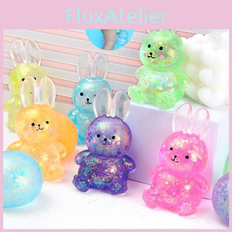 Unique Little Rabbit Maltose Pinch Toy Relieve Stress Slow Rebound White Rabbit Decompression Artifact