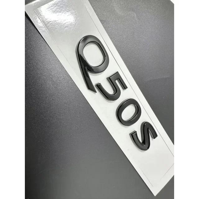 VOR3 For Infiniti Rear 3D ABS Q50 Q50L Q50S Lid Logo Letter Badge Emblem Nameplate Gloss Black