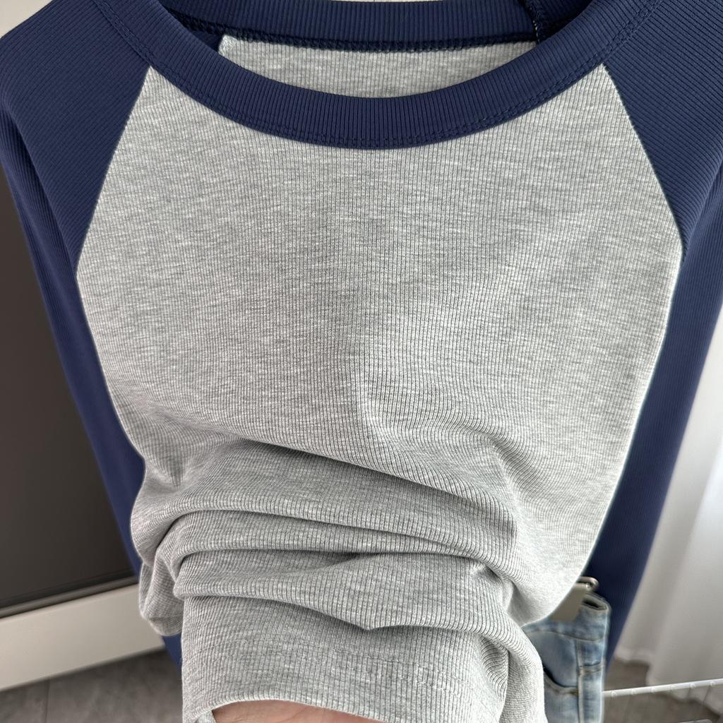 Women Modal Ribbed Long Sleeve T Shirt Slim Inner Top Spring Autumn Winter Versatile Wear