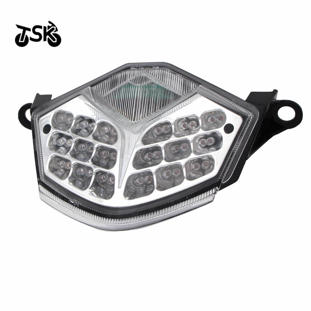 Compatible Rear Tail Light for Kawasaki Z750, Z1000, ZX-10R, ZX-6R, ZX600 Motorcycles