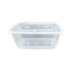 Deshangyuan 1000ml Rectangular Disposable Microwavable Food Containers - 300 Sets