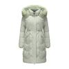 Women's Hooded Coat Ladies Winter Cotton Coat Thickened Warm Jacket